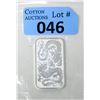 Image 1 : 1 Oz .9999 Silver 2020 Double Dragon Bar