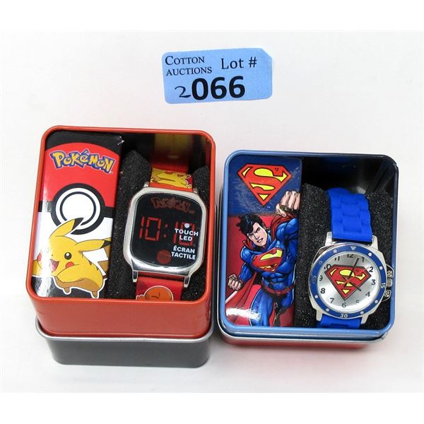 1 New Pokemon & 1 New Superman Watch