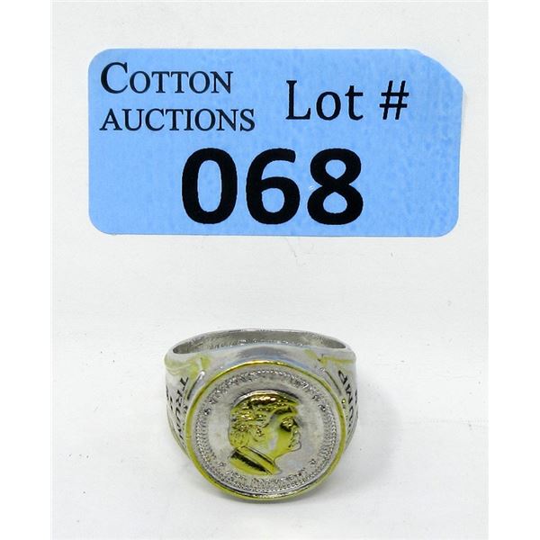 New President Donald Trump Ring - Size 12