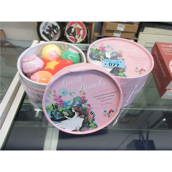 2 Large Status Bath Bomb Sets