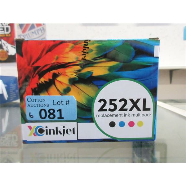6 Inkjet 252XL Multipacks - for Epson Workforce