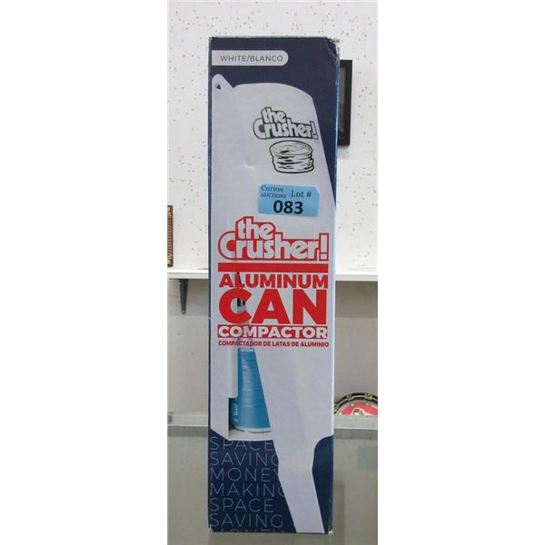 New "The Crusher" Aluminum Can Compactor