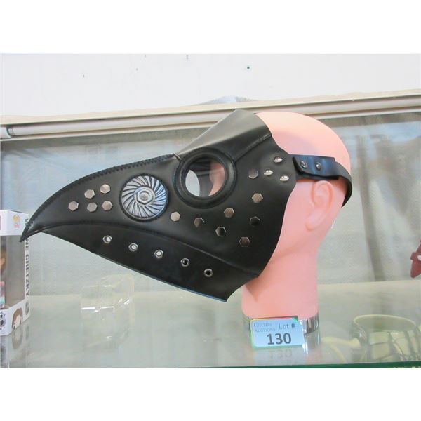 New Black Plague Doctor Mask
