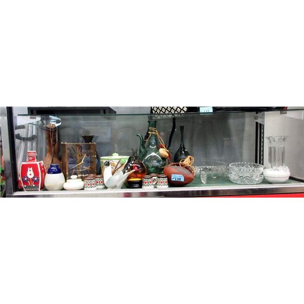 Shelf Lot of Assorted Collectibles