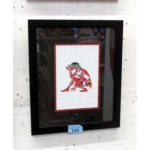 Richard Shorty Framed Print - Eagle