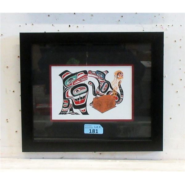 Richard Shorty Framed Print - Escape