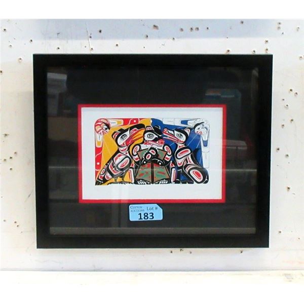 Richard Shorty Framed Print - Clan