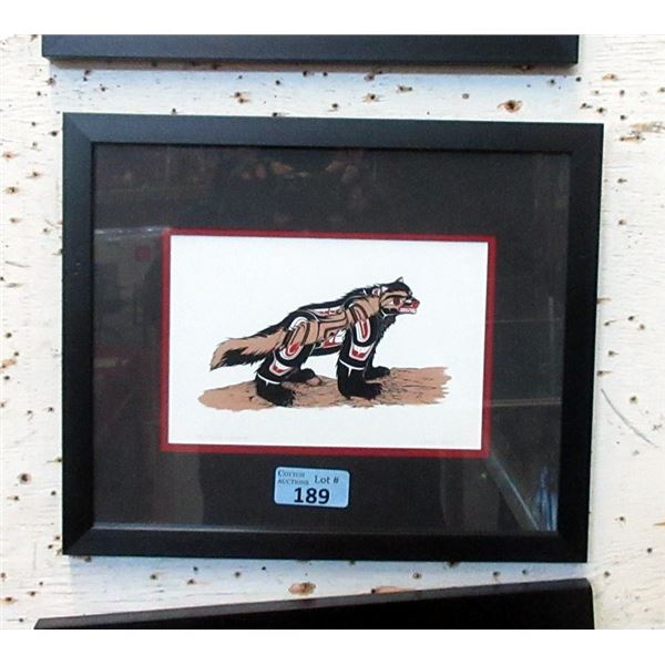 Richard Shorty Framed Print - Wolverine