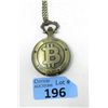 Image 1 : New Pocket Watch with Bitcoin Logo
