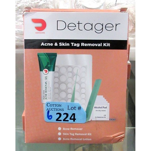 6 Detagger Acne & Skin Tag Remover Kits
