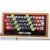 Image 1 : Wood Framed Illuminated Keyboard Display