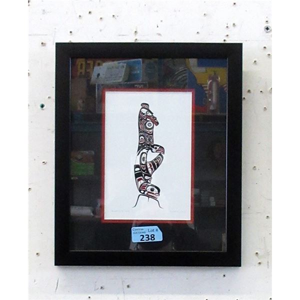 Richard Shorty Framed Print - Thunderbird Eagle