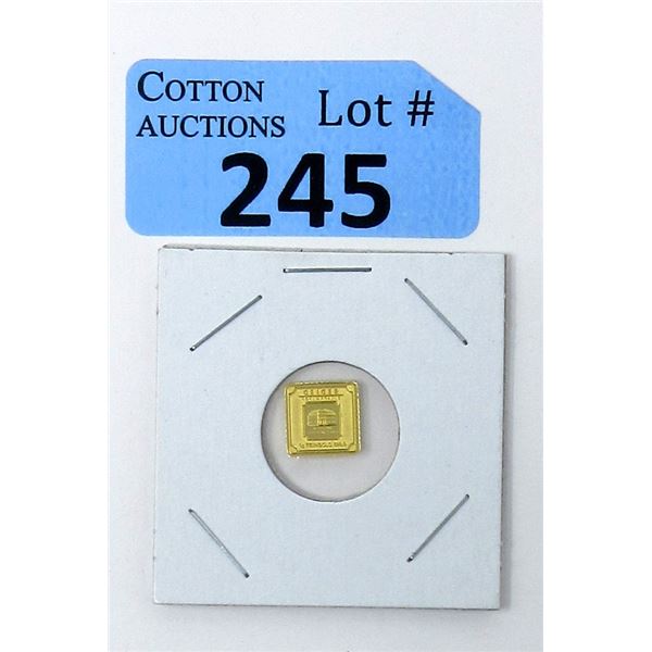 1 Gram Geiger Edelmetalle .9999 Gold Bar