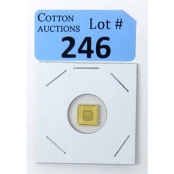 1 Gram Geiger Edelmetalle .9999 Gold Bar