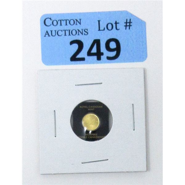 1 Gram .9999 Gold Canada 2021 Maple Leaf Coin