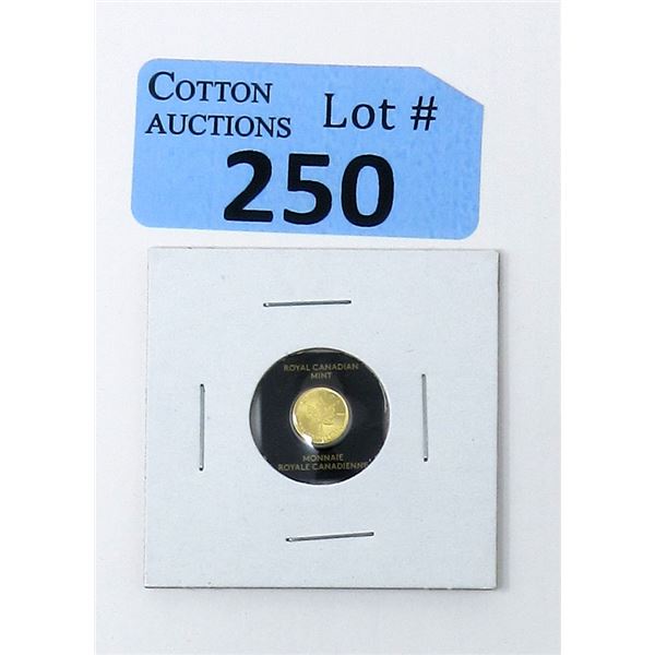 1 Gram .9999 Gold Canada 2021 Maple Leaf Coin