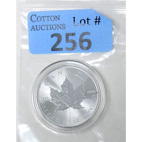 1 Oz. 2020 Canada .9999 Silver Maple Leaf Coin