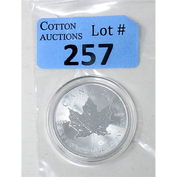 1 Oz. 2020 Canada .9999 Silver Maple Leaf Coin