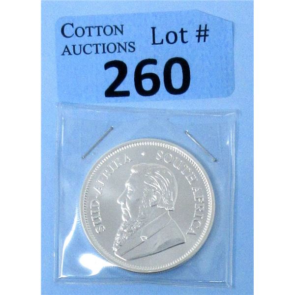 1 Oz. 2021 Krugerrand .999 Silver Coin