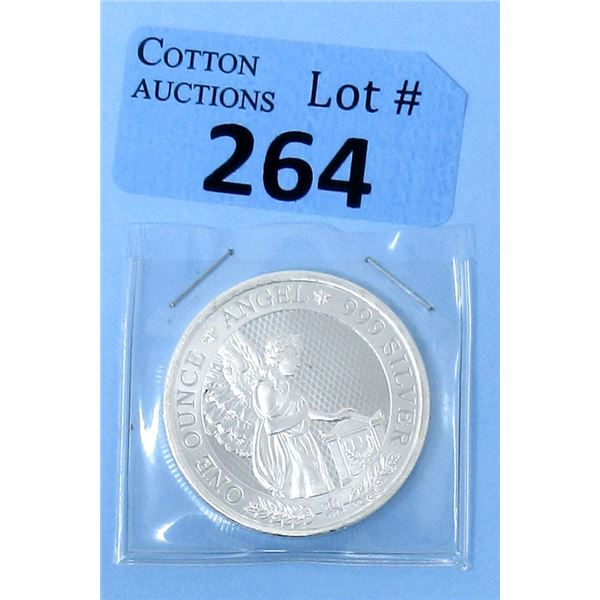 1 Oz. 2021 St. Helena .999 Silver Coin