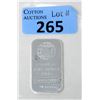 Image 1 : 1 Oz. Engelhard .999+ Silver Bar
