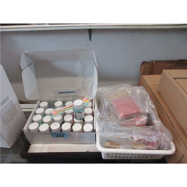 Let's Resin Kit & 9 Bags of Crushed Crafting Glass