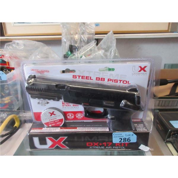 New Umarex DX 17 Deluxe Air Pistol Kit