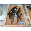 Image 1 : 2 Folding Knives and 5 Throwing Knives
