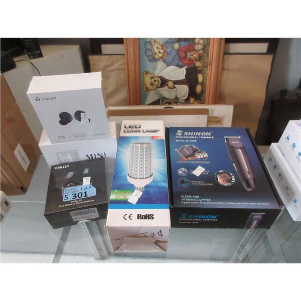 5 Piece Lot of Assorted Electronics & More