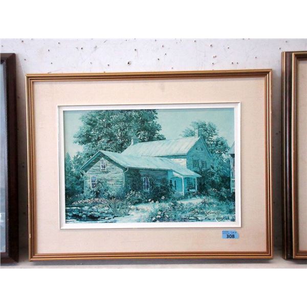 Framed Keirstead Print on Board