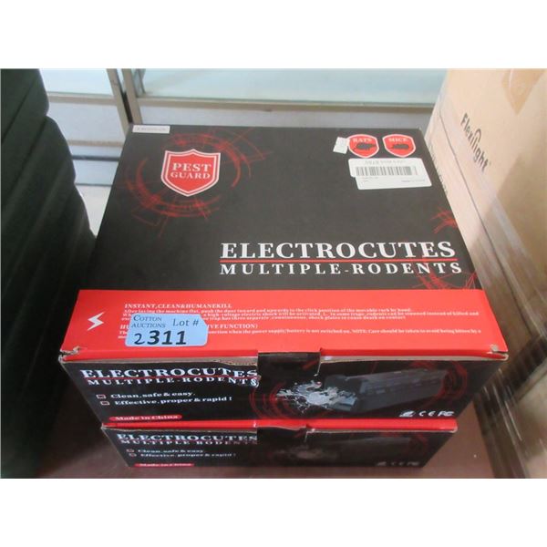 2 Pest Guard 7000 Volt Rodent Electrocutioners