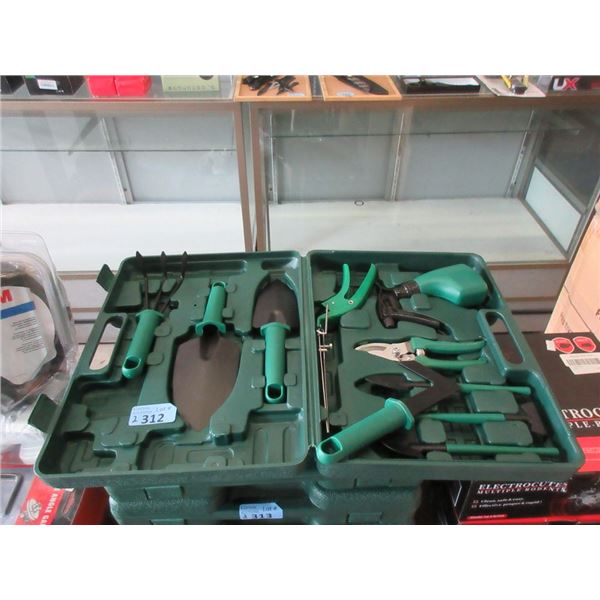 2 New Garden Tool Sets in Cases