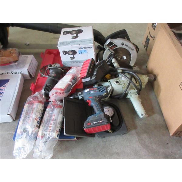 8 Piece Lot of Assorted Tools and Accessories