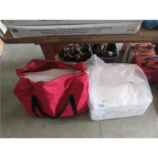 Spill Kit & Bag of 100 Spill Pads