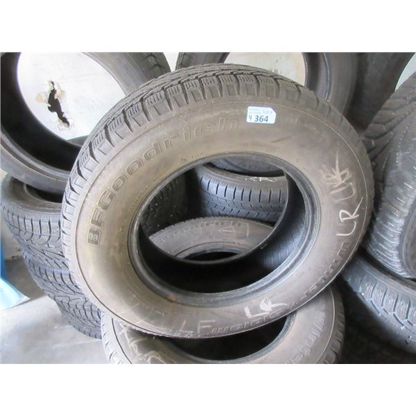 Set of 4 BF Goodrich R16 Winter Slalom Tires