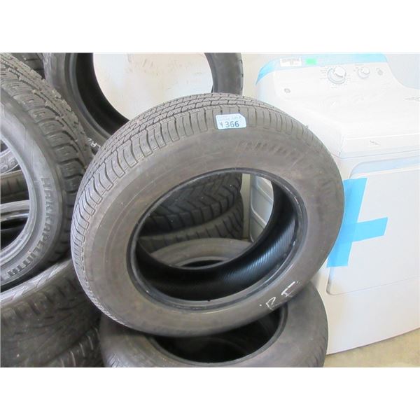 Set of 4 Bridgestone Insignia R15 Tires