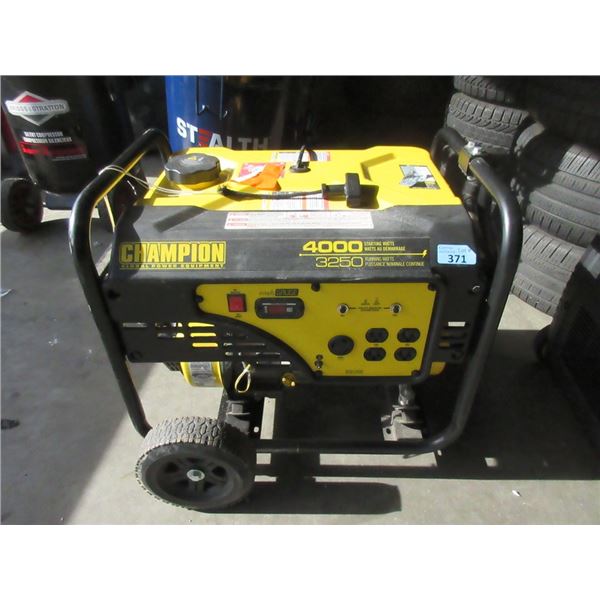 Champion 4000 Watt Gas Generator