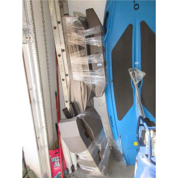 Large Patio Umbrella with Base