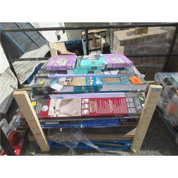 Skid of Assorted Laminate Flooring