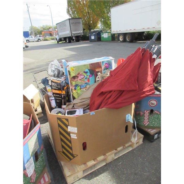 Skid of Assorted Store Return Goods