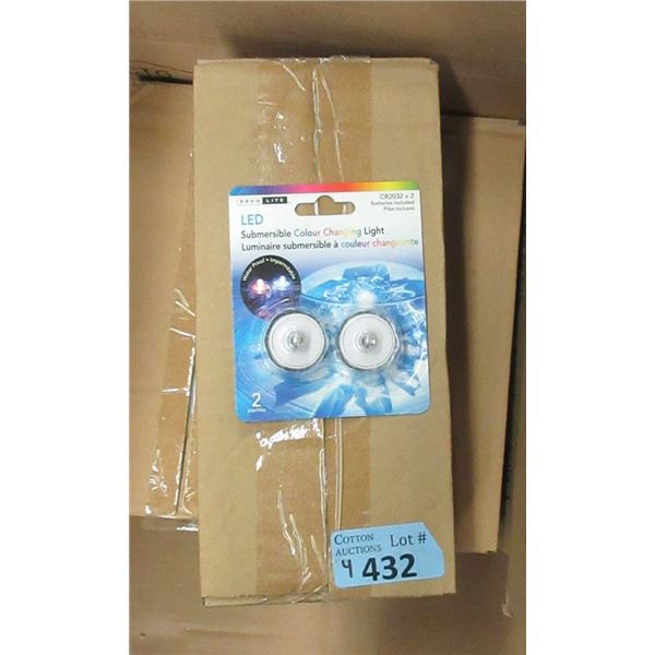 4 Boxes of 24 Twin Packs of LED Tea Lights