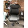 Image 1 : Black Bonded Leather Office Chair