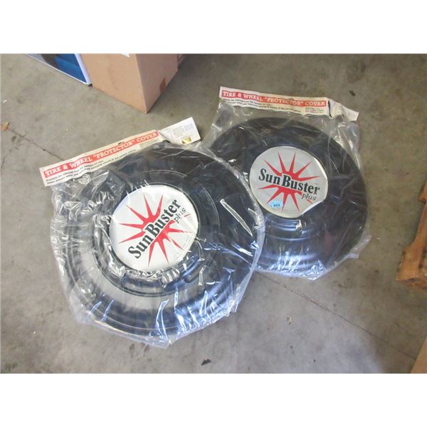 8 Bags of 2 Tire & Wheel Protective Covers