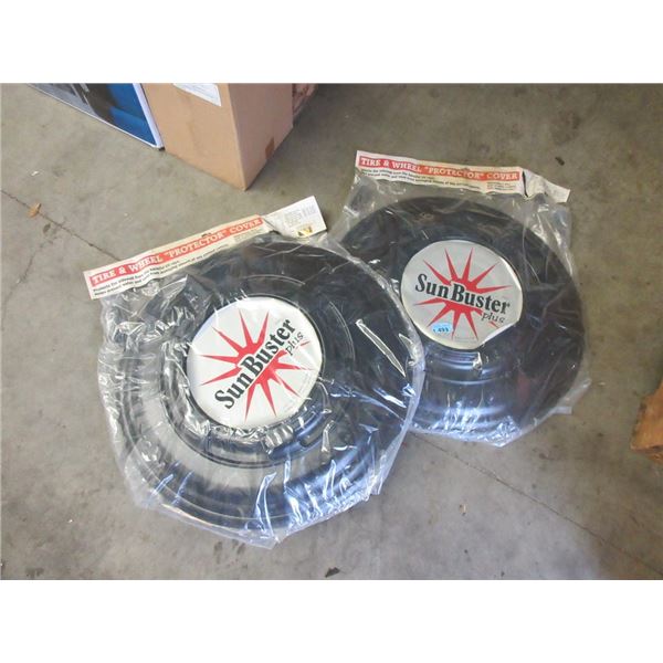 8 Bags of 2 Tire & Wheel Protective Covers
