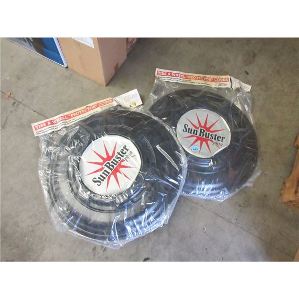 8 Bags of 2 Tire & Wheel Protective Covers