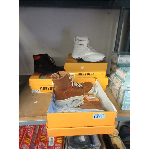 4 Pairs of Greyder Footwear