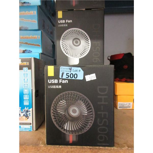 4 USB Clamp On Fans - DH-FS06