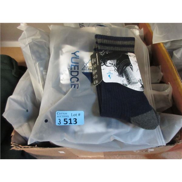 3 Packs of 5 New Pairs of Yuedge Socks