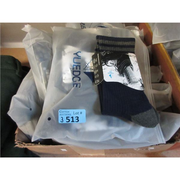 3 Packs of 5 New Pairs of Yuedge Socks