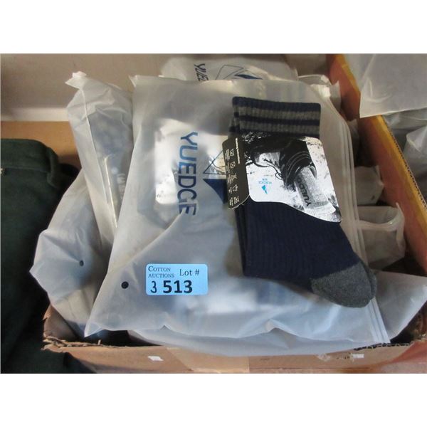 3 Packs of 5 New Pairs of Yuedge Socks